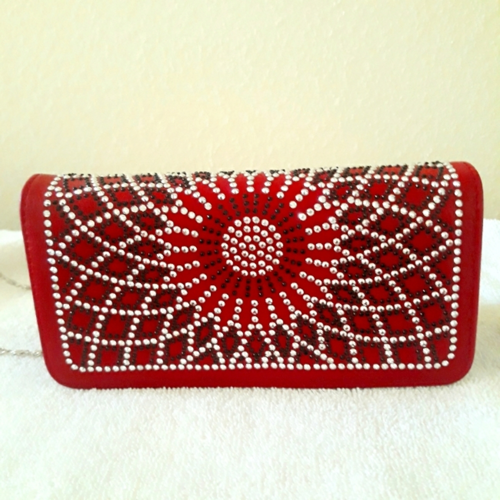 Blinged Out Crossbody Wallet